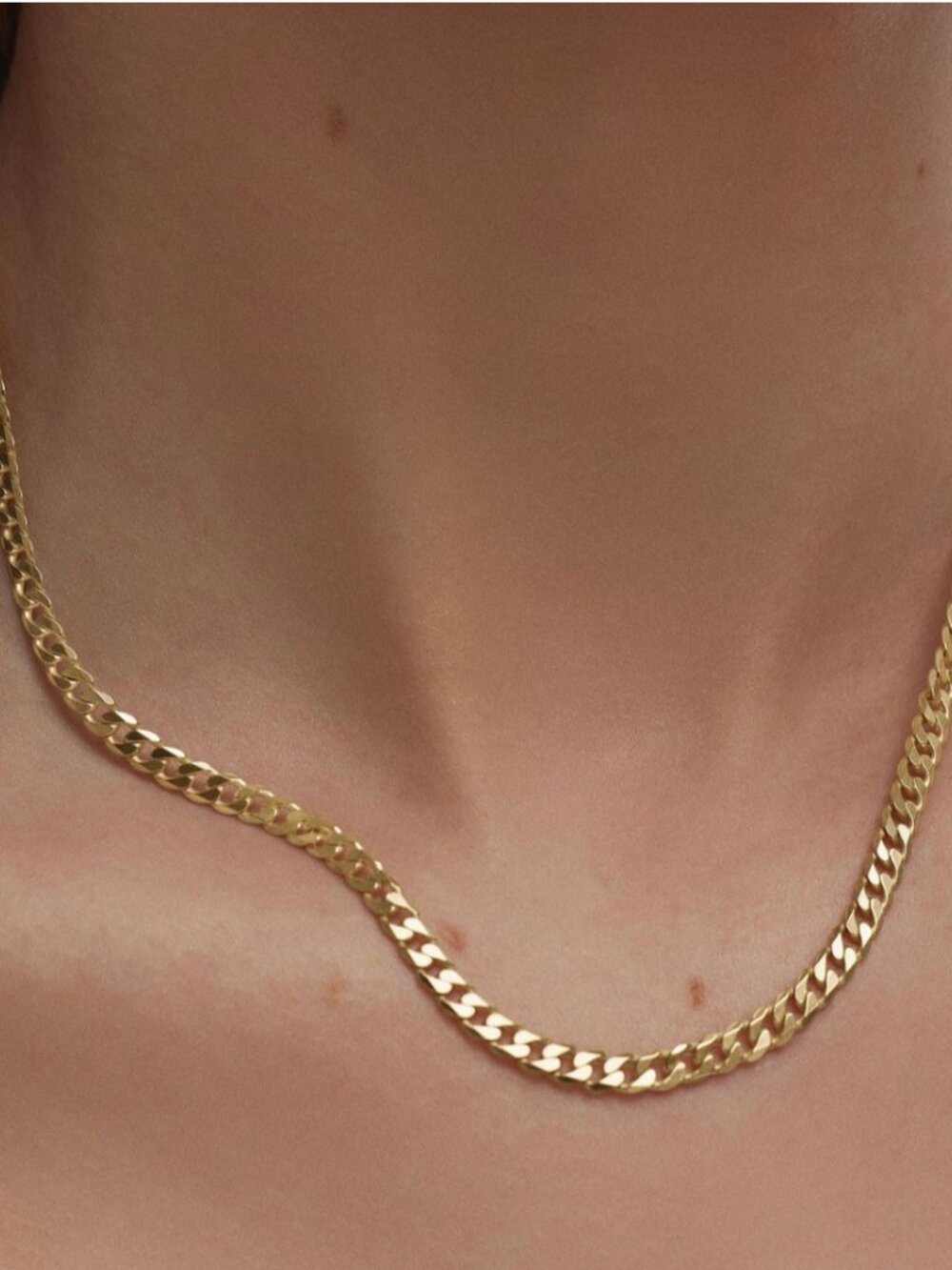 Mejuri gold chain necklace
